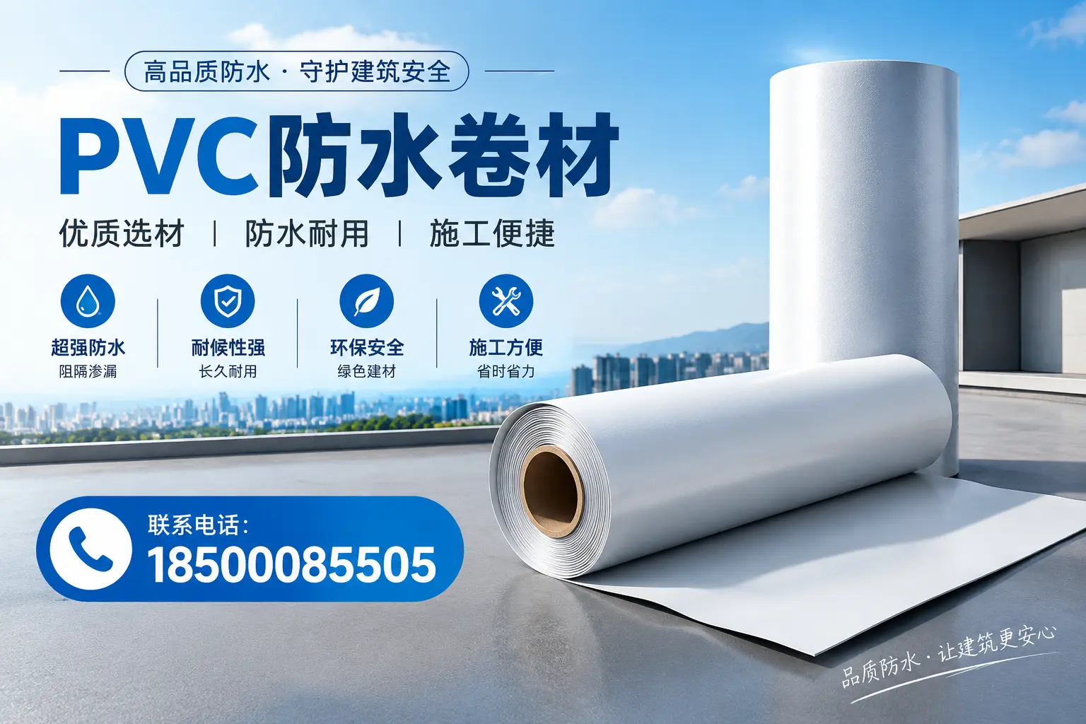 如何评估PVC防水卷材的性价比?迪庆消费者必读